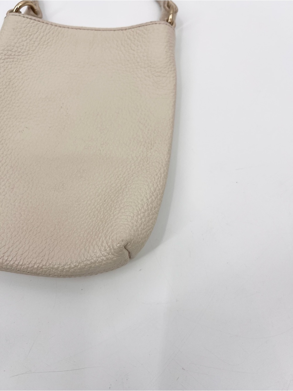 Quince small leather crossbody cream - Picture 6 of 10
